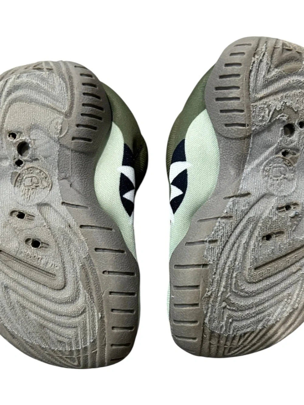 Kids Dino Slip-On Water Shoes - Olive Green